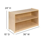 Wooden School Classroom Storage Cabinet for Commercial or Home Use