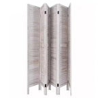 67'' High 6 Panel Room Divider Furniture Classic Venetian Wooden Slat Home