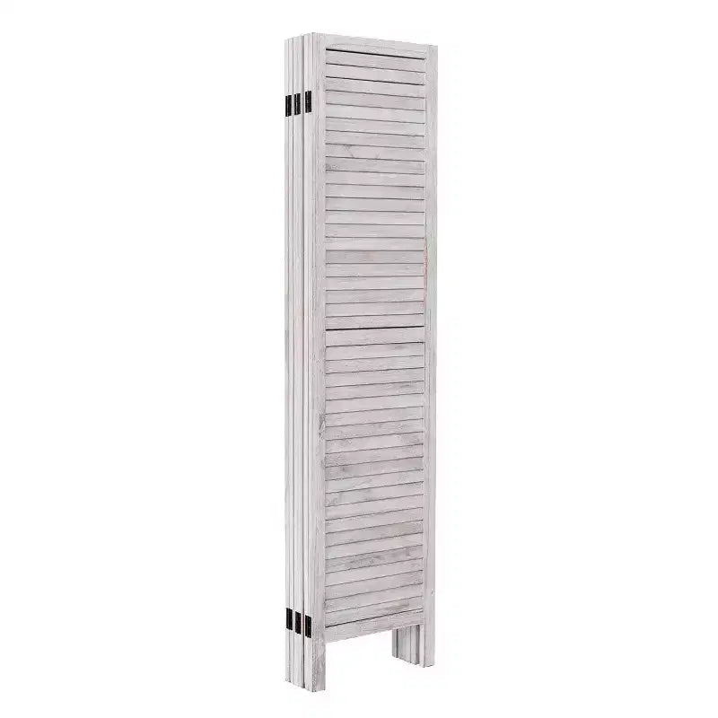 67'' High 6 Panel Room Divider Furniture Classic Venetian Wooden Slat Home