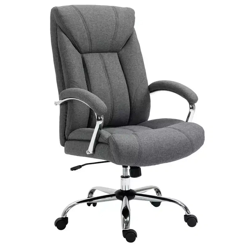 High Back Home Office Chair, Computer Desk Chair with Lumbar Back Support and Adjustable Height