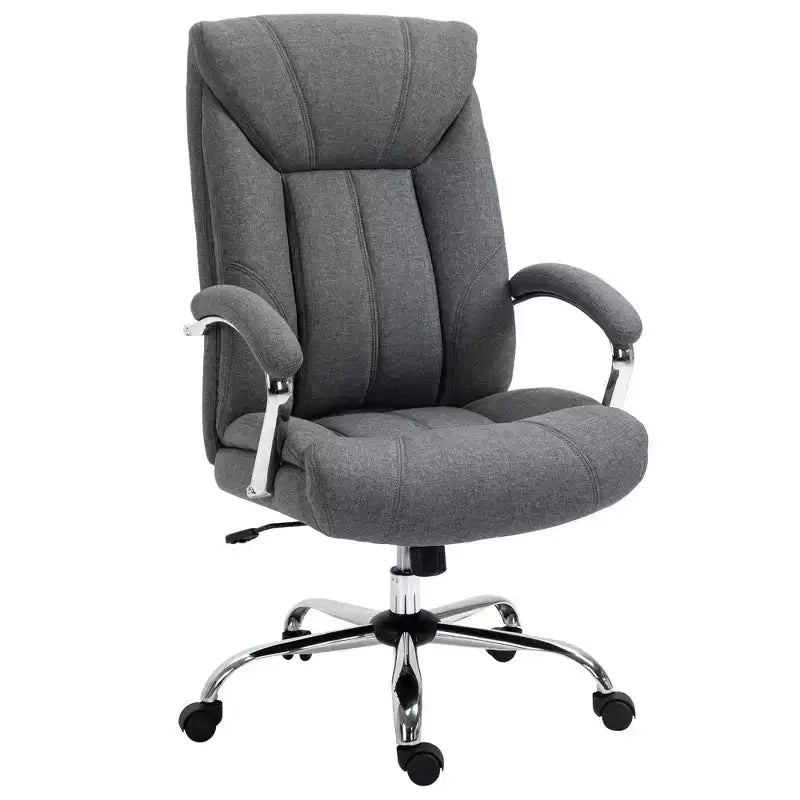 High Back Home Office Chair, Computer Desk Chair with Lumbar Back Support and Adjustable Height