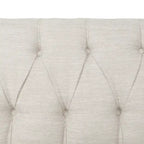 Cantrell modernes Zweisitzer-Sofa aus Kunstleder mit Knopfheftung von Christopher Knight Home