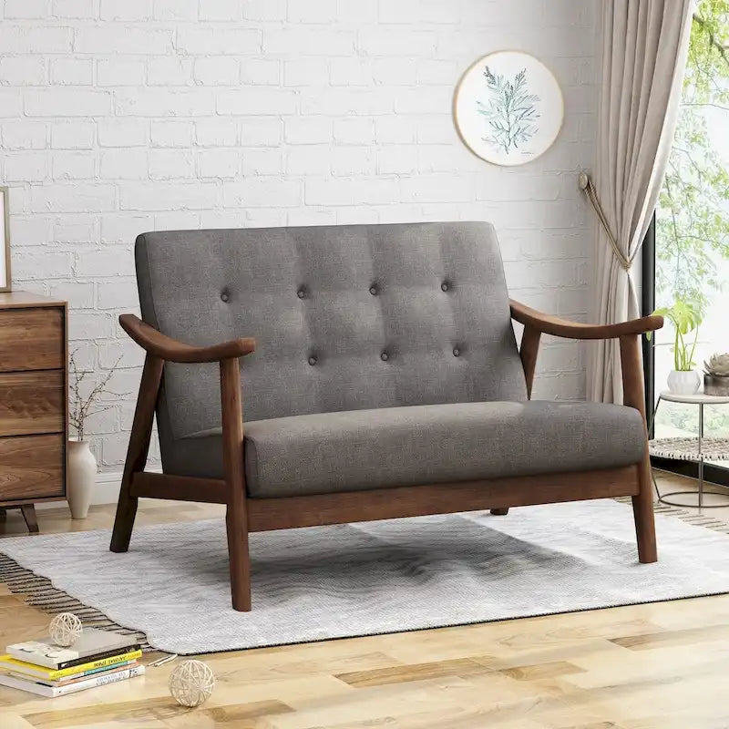 Christopher Knight Home Hetel századközepi modern kanapéja