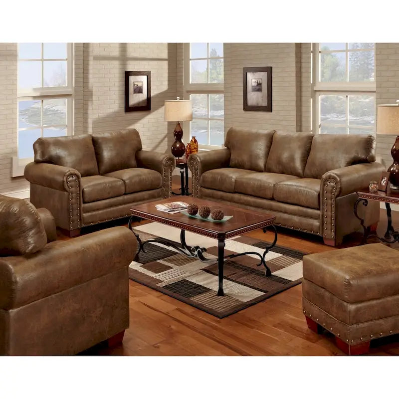 American Furniture Classics Model Buckskin 4-Piece Set