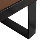 Gilmans oversized loveseat met bekleding van kunstleer en sierkussens, van Christopher Knight Home
