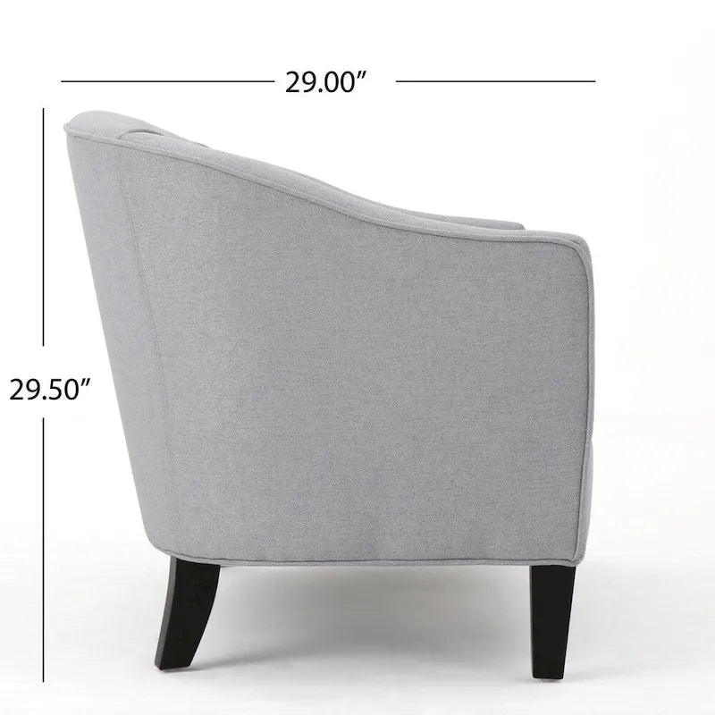 Christopher Knight Home Justine szövet kétszemélyes kanapé