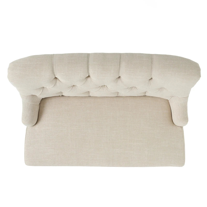 Nicole poliészterkeverék szövetből készült ülőke a Christopher Knight Home-tól – 29.25L x 43.75W x 30.50H