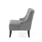 Nicole poliészterkeverék szövetből készült ülőke a Christopher Knight Home-tól – 29.25L x 43.75W x 30.50H