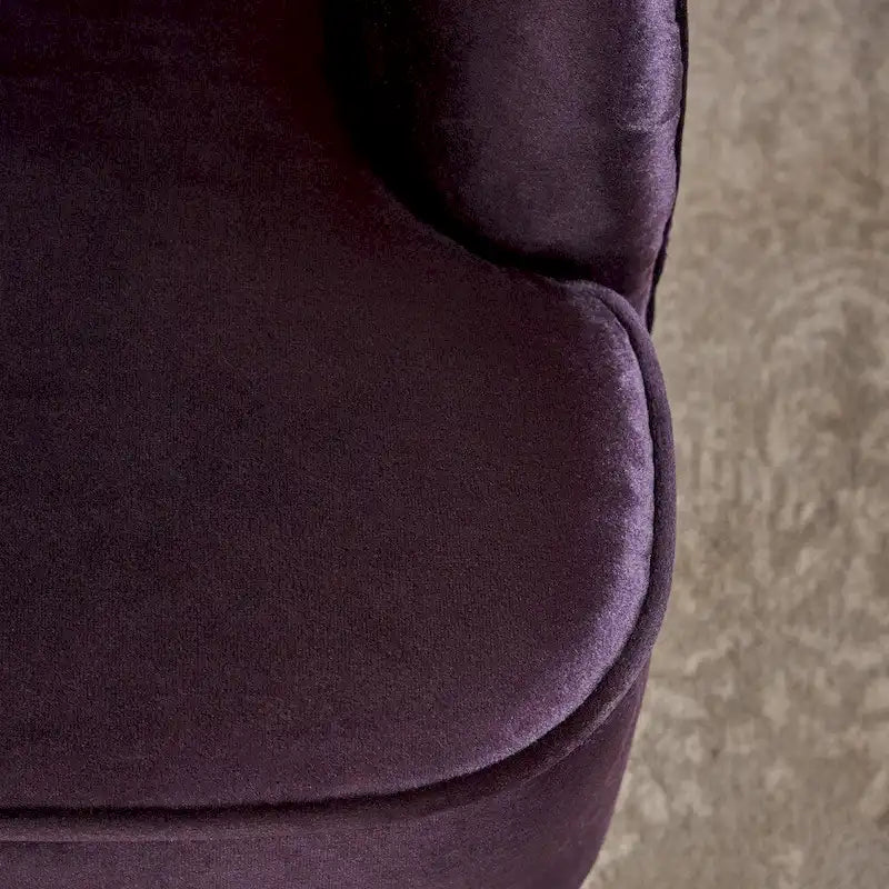 Sofá loveseat de terciopelo retro moderno Amaia de Christopher Knight Home