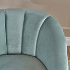 Sofá loveseat de terciopelo retro moderno Amaia de Christopher Knight Home