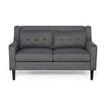 Divanetto Galene in tessuto contemporaneo di Christopher Knight Home - 58.00 W x 33.50 L x 34.50 H