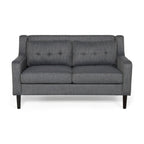Divanetto Galene in tessuto contemporaneo di Christopher Knight Home - 58.00 W x 33.50 L x 34.50 H