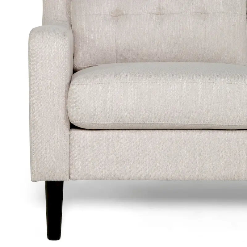 Divanetto Galene in tessuto contemporaneo di Christopher Knight Home - 58.00 W x 33.50 L x 34.50 H
