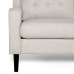 Divanetto Galene in tessuto contemporaneo di Christopher Knight Home - 58.00 W x 33.50 L x 34.50 H