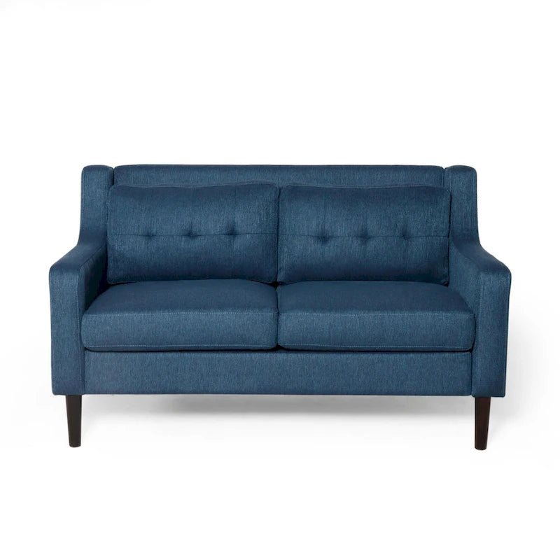 Divanetto Galene in tessuto contemporaneo di Christopher Knight Home - 58.00 W x 33.50 L x 34.50 H