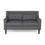 Divanetto Galene in tessuto contemporaneo di Christopher Knight Home - 58.00 W x 33.50 L x 34.50 H