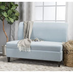 Tovah Fabric Storage Loveseat by Christopher Knight Home