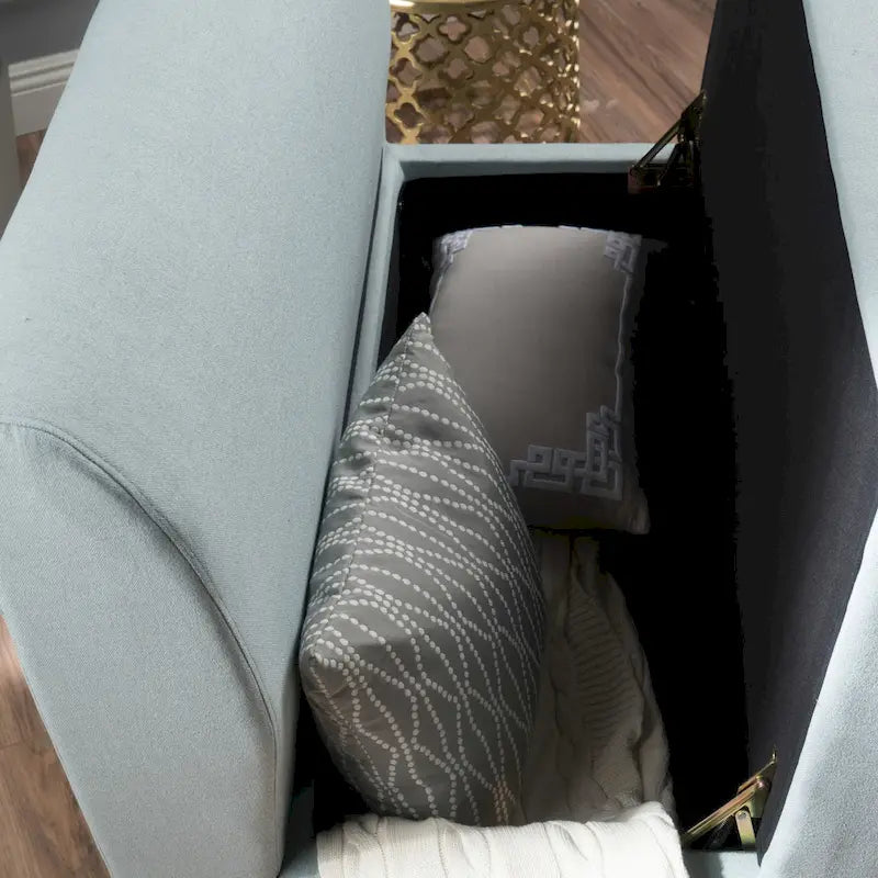 Tovah Fabric Storage Loveseat by Christopher Knight Home