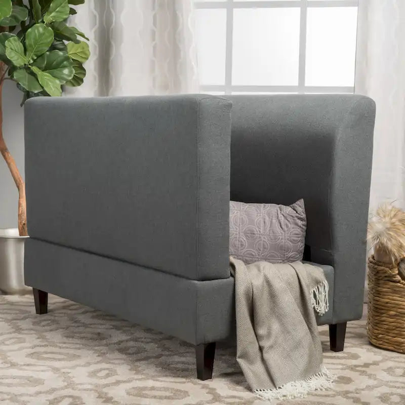 Tovah Fabric Storage Loveseat by Christopher Knight Home