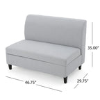 Tovah Fabric Storage Loveseat by Christopher Knight Home
