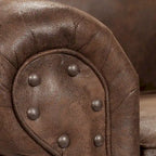 Alpine Cabin Lodge 4-teiliges Schlafsofa-Wohnzimmer-Set