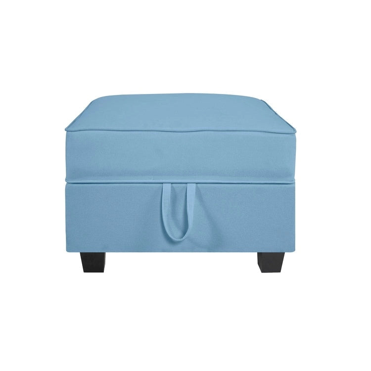 Moderne modulaire hoekbankcollectie, zelf samen te stellen en om te bouwen - optionele ottoman-, midden- en armleuningmodules