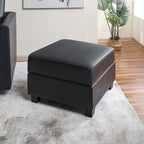 Moderne modulaire hoekbankcollectie, zelf samen te stellen en om te bouwen - optionele ottoman-, midden- en armleuningmodules