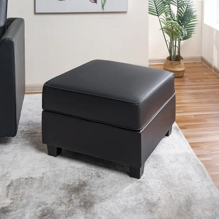 Moderne modulaire hoekbankcollectie, zelf samen te stellen en om te bouwen - optionele ottoman-, midden- en armleuningmodules