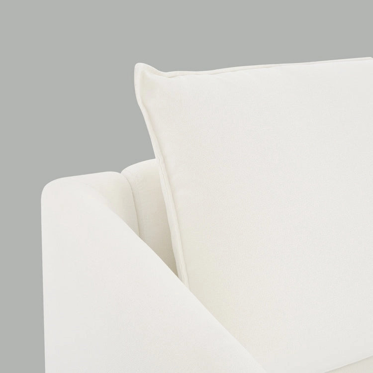 Moderne modulaire hoekbankcollectie, zelf samen te stellen en om te bouwen - optionele ottoman-, midden- en armleuningmodules