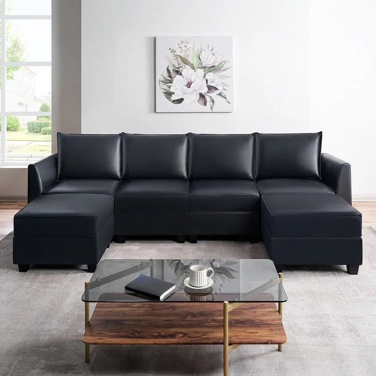 Collezione moderna fai da te - Divano componibile trasformabile - Divano letto in lino per soggiorno, appartamento o ufficio