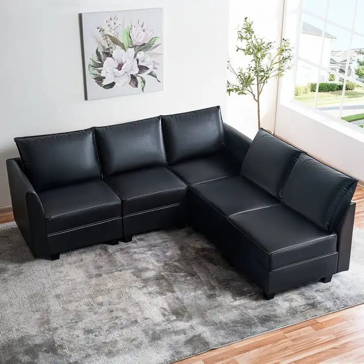Collezione moderna fai da te - Divano componibile trasformabile - Divano letto in lino per soggiorno, appartamento o ufficio