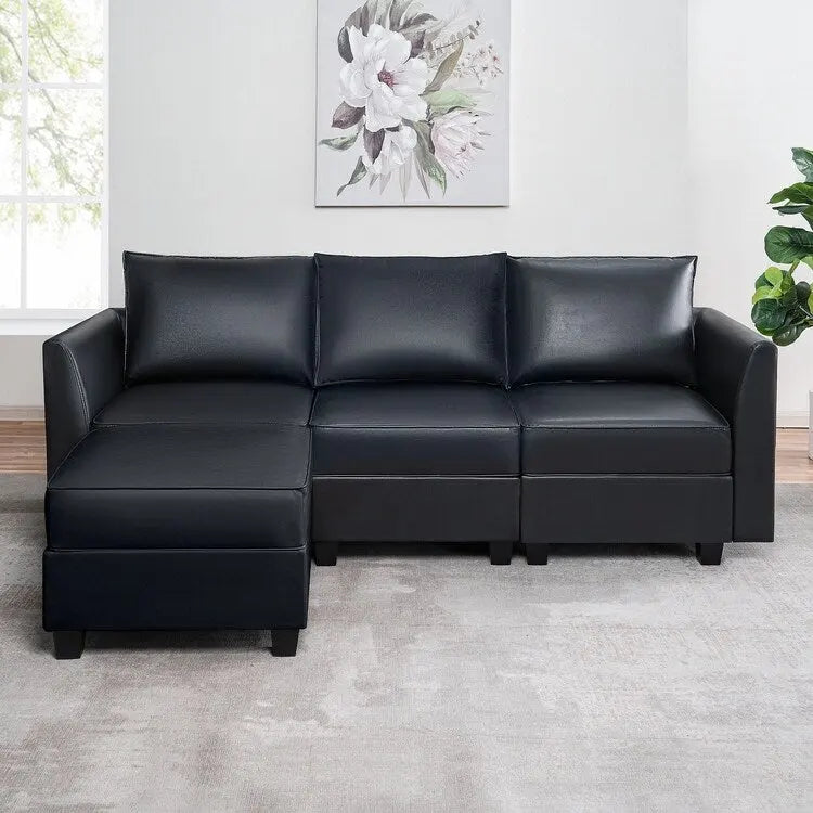 Collezione moderna fai da te - Divano componibile trasformabile - Divano letto in lino per soggiorno, appartamento o ufficio