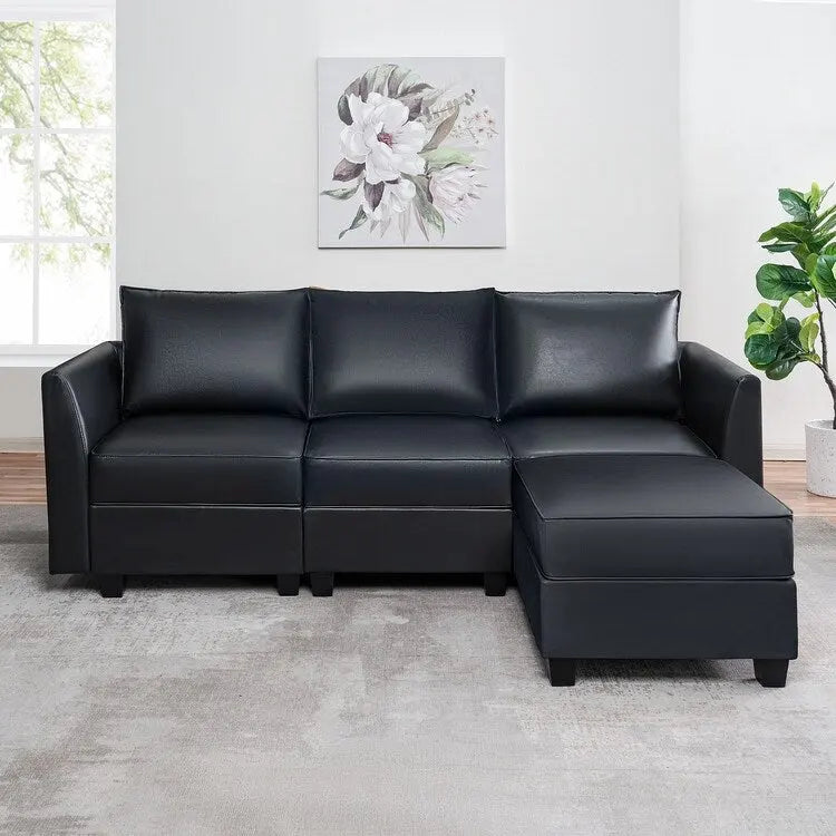 Collezione moderna fai da te - Divano componibile trasformabile - Divano letto in lino per soggiorno, appartamento o ufficio