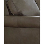 In den USA hergestellt: Vernon Set aus Sofa, Zweisitzer-Sofa und Sessel aus vollnarbigem Leder