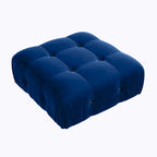 104 Convertible Modular Sectional Sofa, Minimalist Mid-Century Velvet Sofas Couches