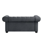 Corvus Aleksis getuftetes Chesterfield-Zweisitzer-Sofa