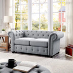 Corvus Aleksis getuftetes Chesterfield-Zweisitzer-Sofa