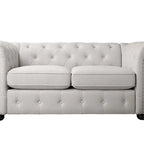 Corvus Aleksis getuftetes Chesterfield-Zweisitzer-Sofa
