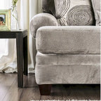 Jeta Transitional Microfiber Padded 2-Piece Living Room Set by Furniture of America