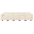 DIY Modular Sleeper Sectional Sofa Collection Convertible Sofa Couches with Storage Seats - Suitable for Living Room