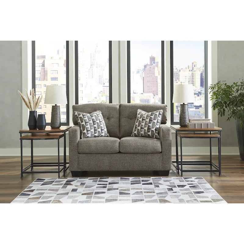 Signature Design by Ashley Mahoney kétszemélyes kanapé – 53W x 38D x 37H