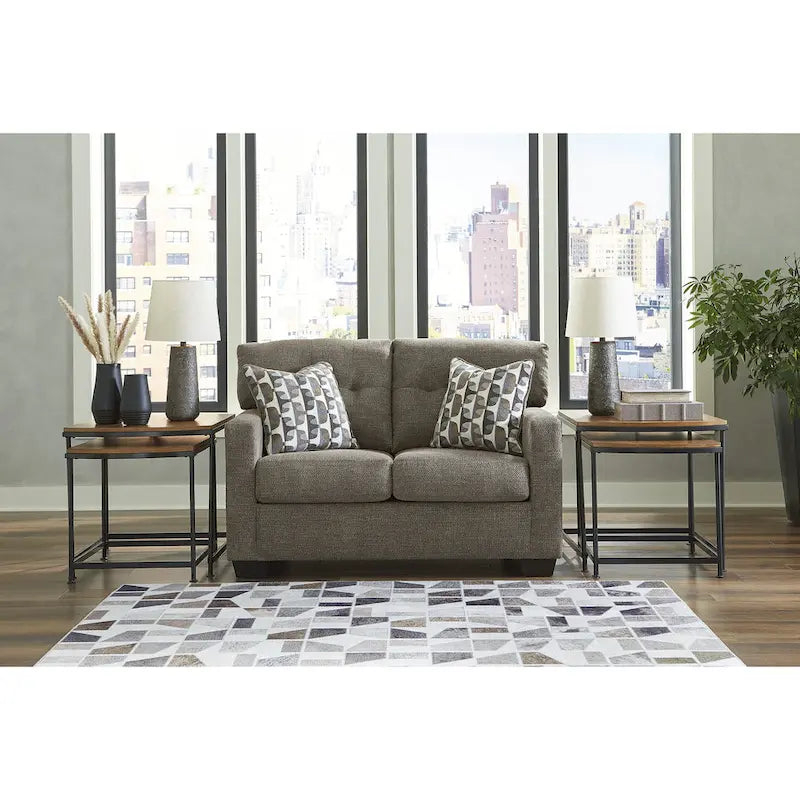 Signature Design by Ashley Mahoney kétszemélyes kanapé – 53W x 38D x 37H