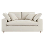 Commix Down Filled Overstuffed Loveseat - N/A
