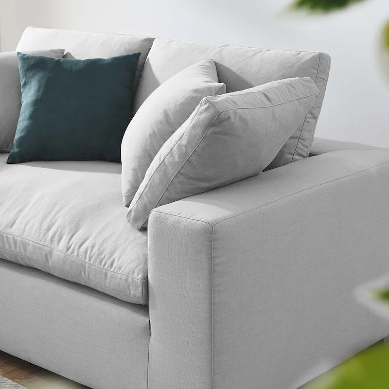 Commix Down Filled Overstuffed Loveseat - N/A