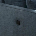 Loveseat With Waterproof Fabric,USB Charge