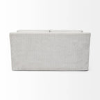 Sofá de dos plazas con funda beige Denly I