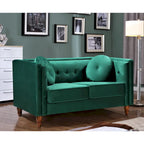 Klasyczna dwuosobowa sofa Angie Kittleson w stylu Chesterfield