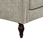 Furniture of America Igny hagyományos stílusú, zsenília kárpitozású, több párnás kétszemélyes kanapé