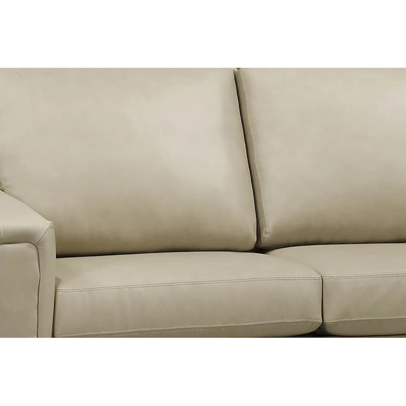 Lessa modernes Premium-Sofa- und Sesserset aus vollnarbigem Leder