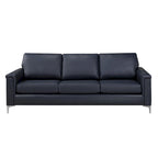 Lessa modernes Premium-Sofa- und Sesserset aus vollnarbigem Leder